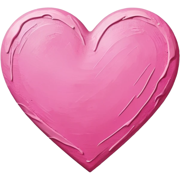canvas paint pink heart emoji