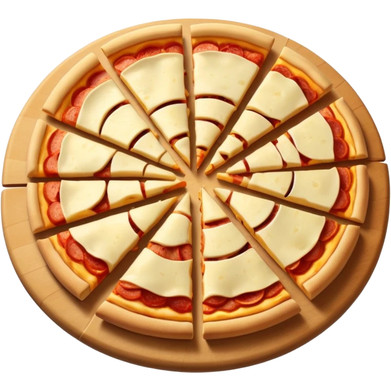 Cheese 🧀 pizza 🍕 salie with  cutting Apple pieces emoji