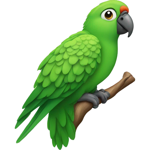 green parrot emoji