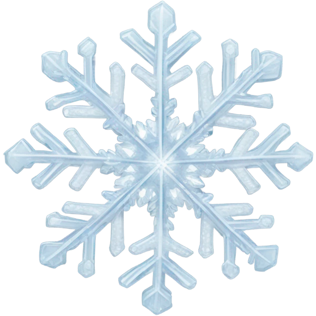 Snowflake  emoji