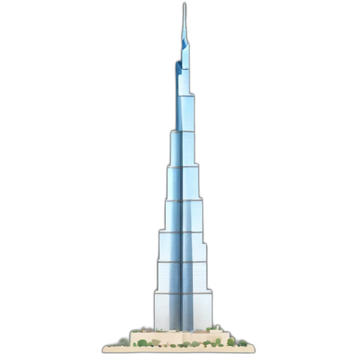 Burj khalifa emoji