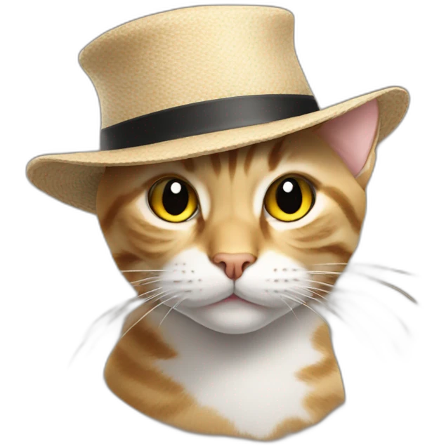 cat in a hat emoji