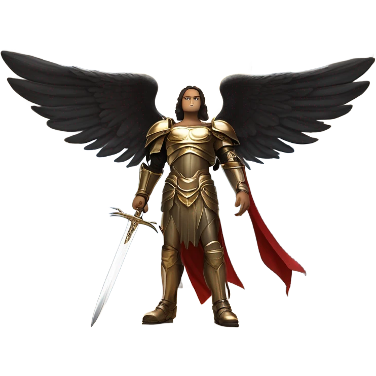 Archangel Michael defeats Lucifer  emoji