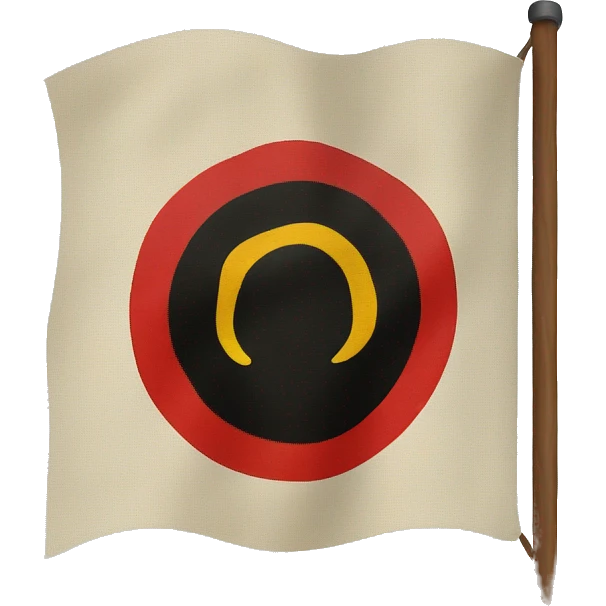 aboriginal flag emoji