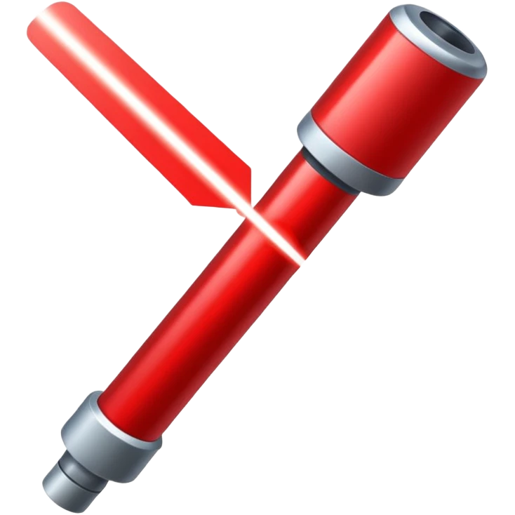 laser red line emoji