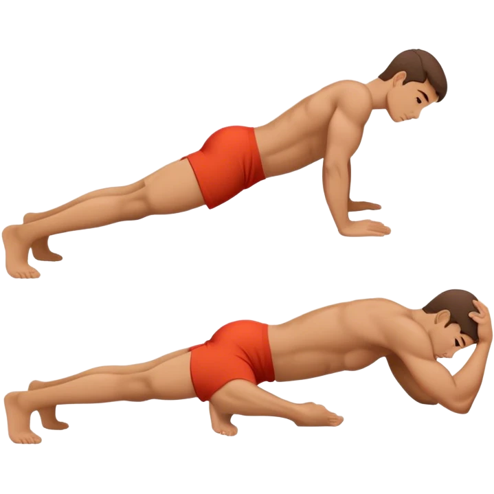 lying down man weighted glute bridges emoji