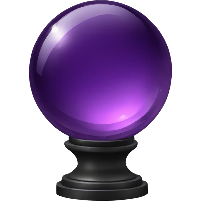 dark purple crystal ball emoji