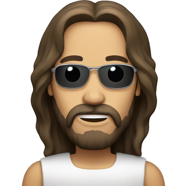 jesus as rock superstar emoji