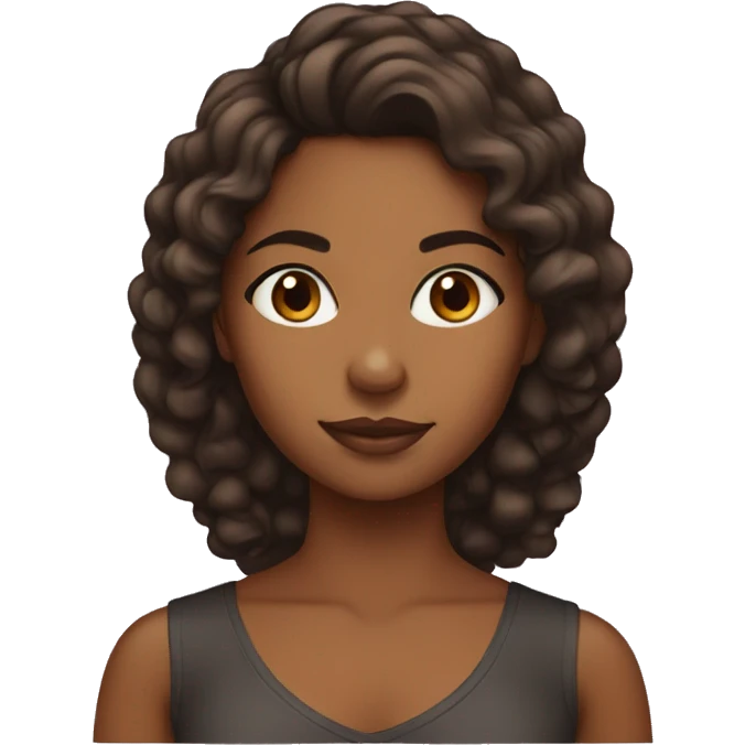 Brownskin girl emoji