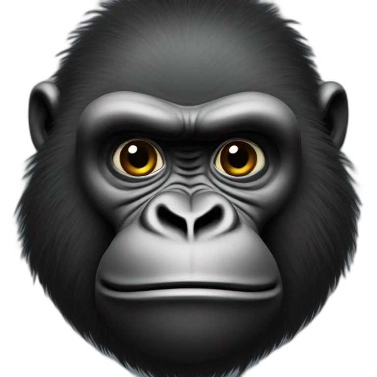 Gorille vert emoji
