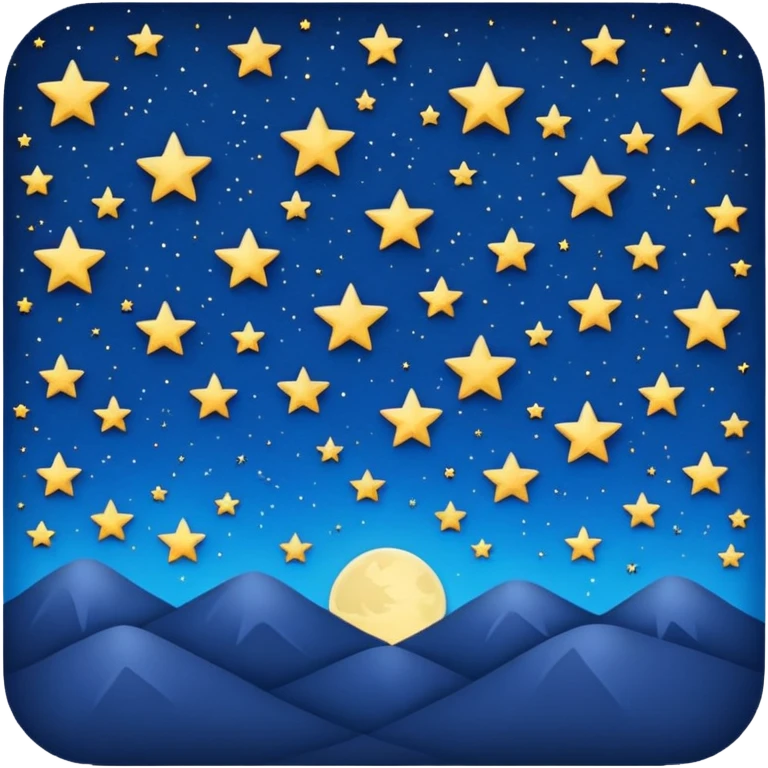 Starry night emoji