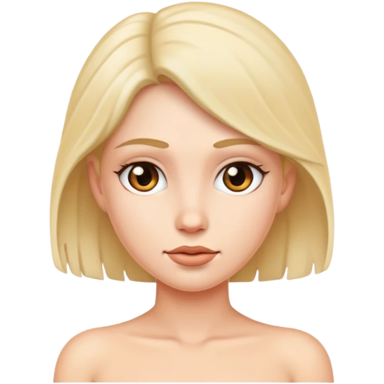 Naked woman emoji