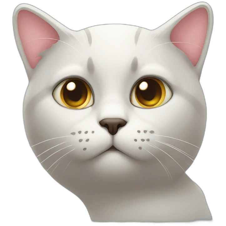 pensive cat emoji