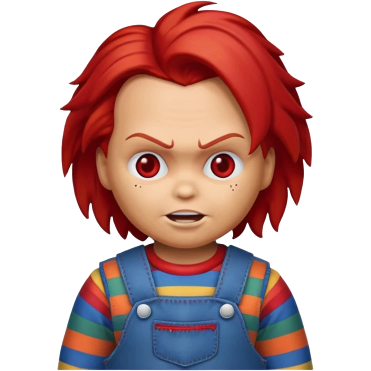 Un emojin de chuky emoji