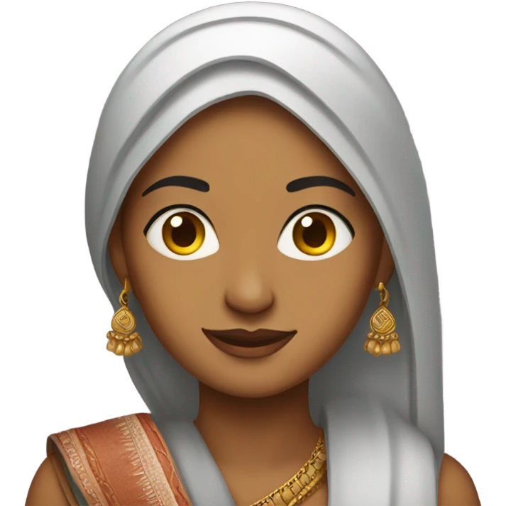 Indian woman  emoji