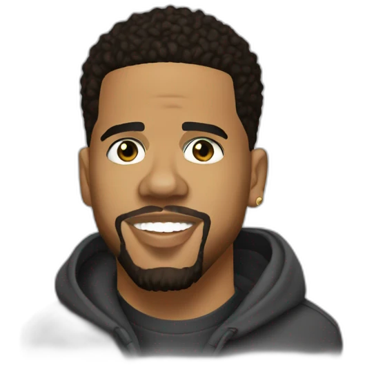 J Cole, rapper emoji