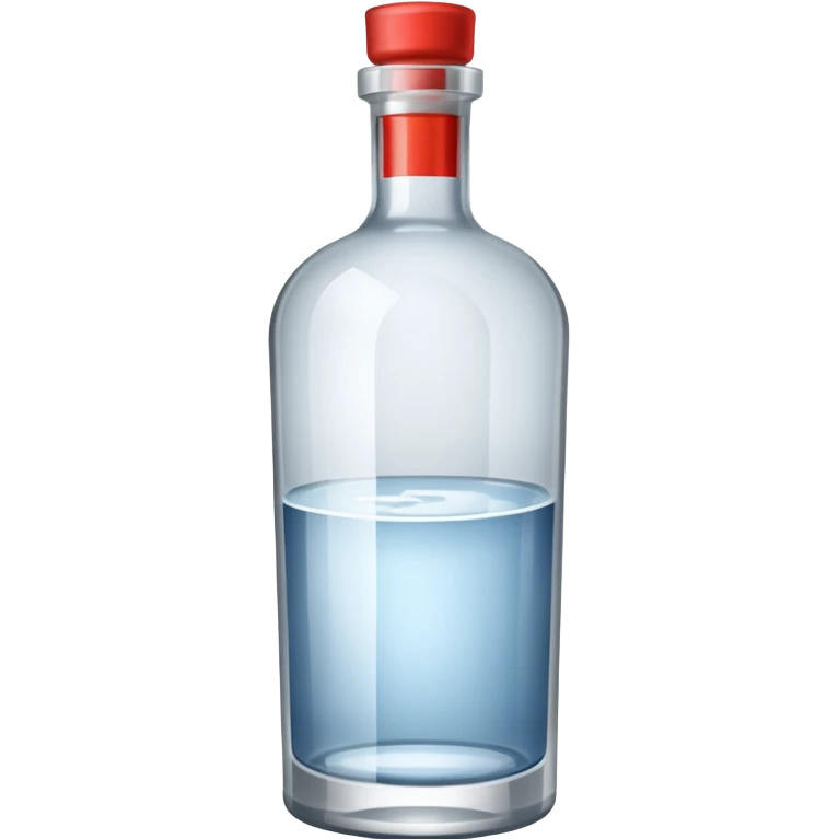 Bottle of vodka emoji
