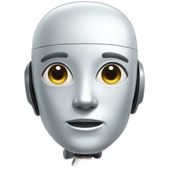 AI robot emoji