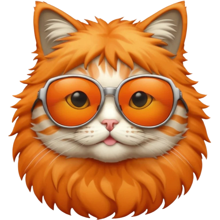 Cat wearing sunglasses emoji