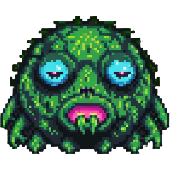 Blob monster with one eye emoji