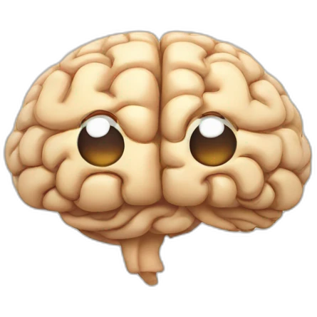 brain character emoji