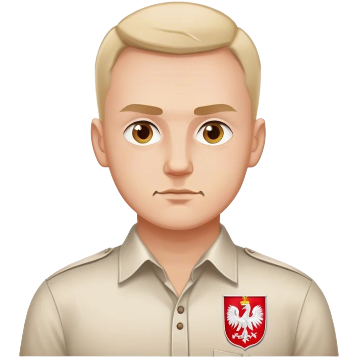 Man polish nationalist poland
 emoji