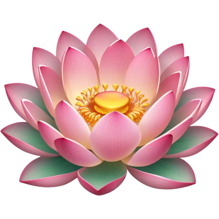 lotos emoji, a slight glow
acceptable сolors: #7da2d1 #F4EDE2 #AFC9E8 emoji