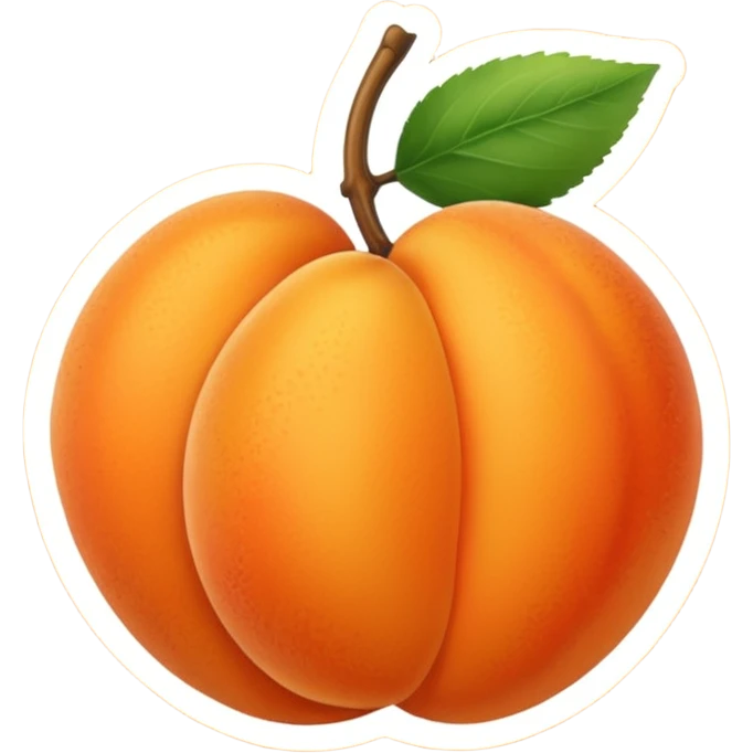 apricot emoji