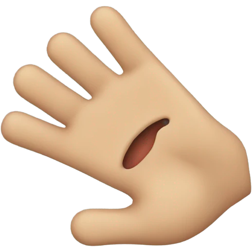 tickling hands emoji
