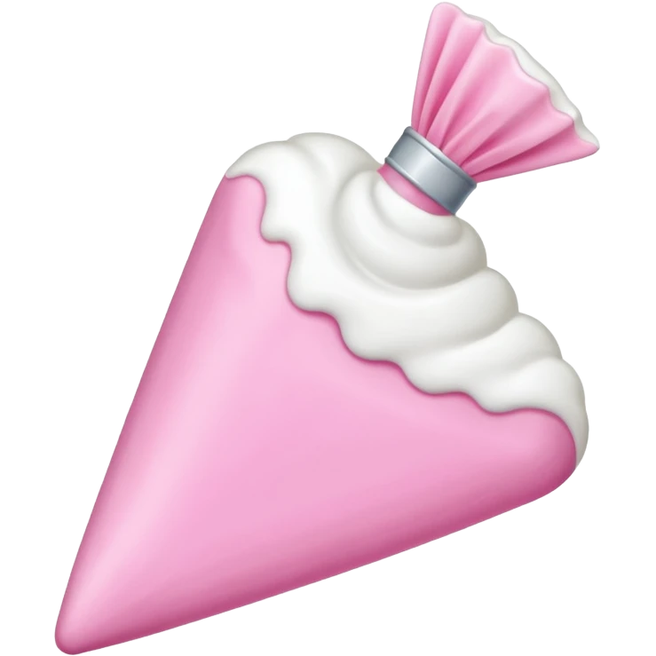 pink piping bag emoji