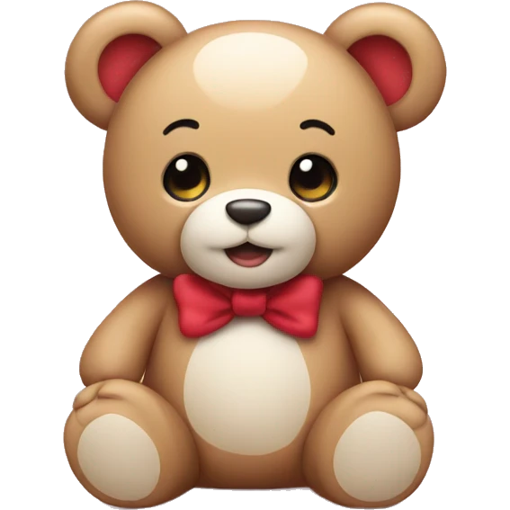 Cute love Teddy  emoji