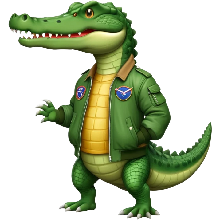 Crocodile The bomber emoji