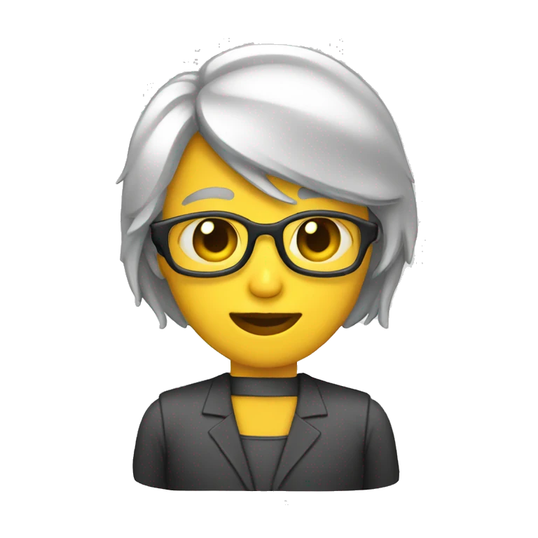Persona con una computadora  emoji