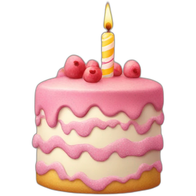 Happy birthday cake  emoji