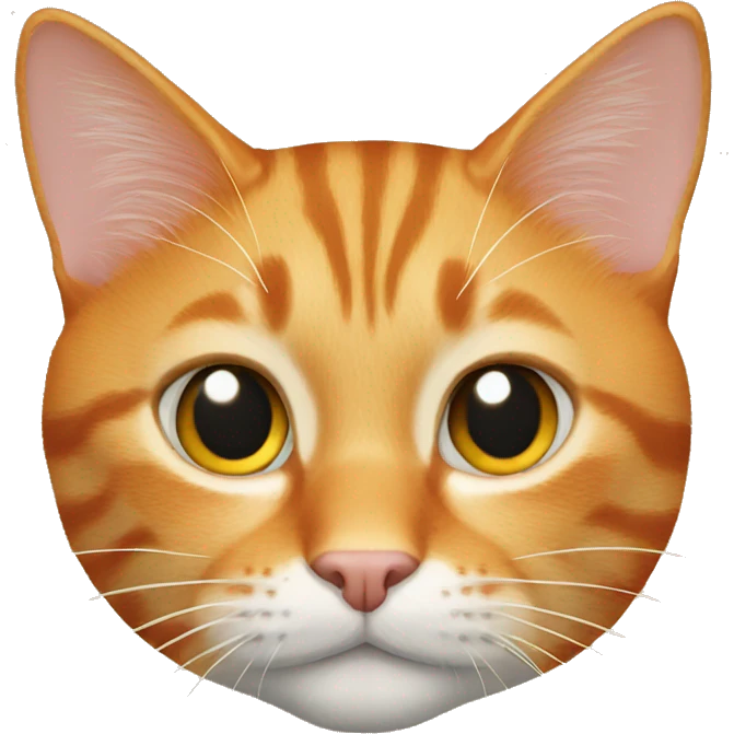 Orange tabby cat emoji
