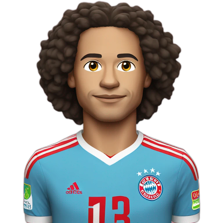 Leroy Sane in bayern Jersey emoji