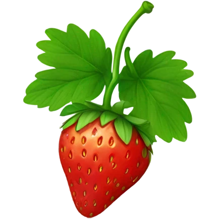 strawberry emoji