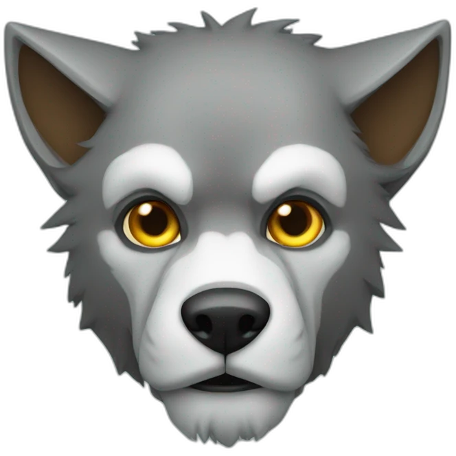 Loup garou emoji