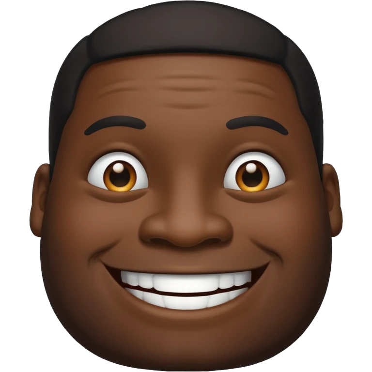 Big black guy  emoji
