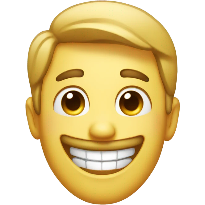 really happy high face emoji