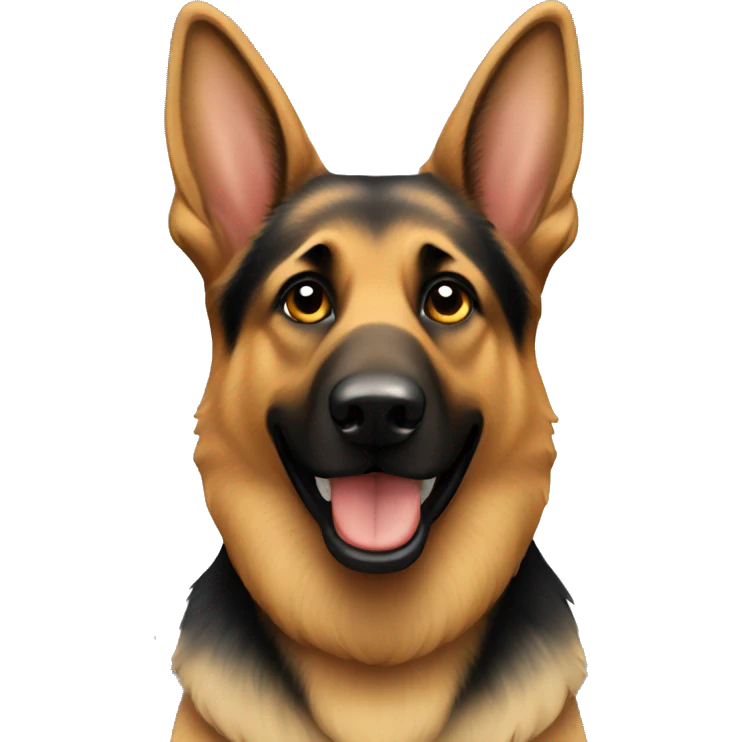 german shepherd emoji