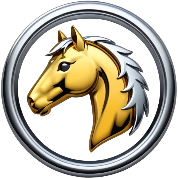 Mustang logo emoji