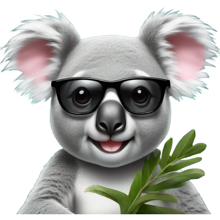 Koala with sunglasses emoji