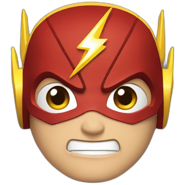 the flash emoji