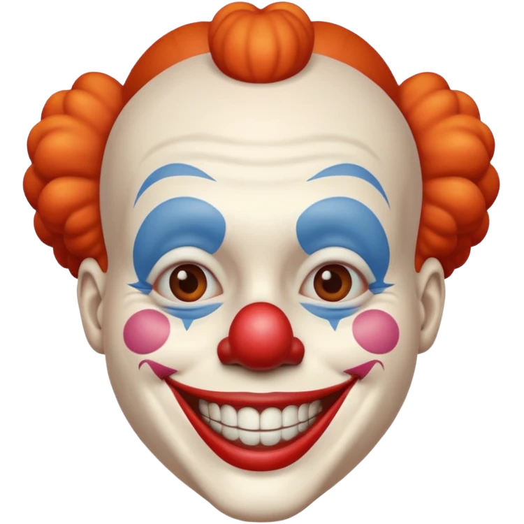 it clown icon neckless  emoji