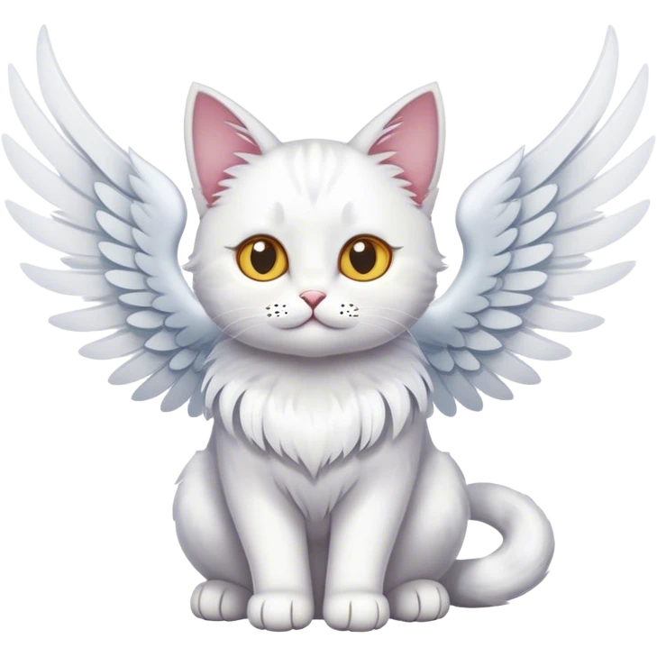 Cat with wings emoji