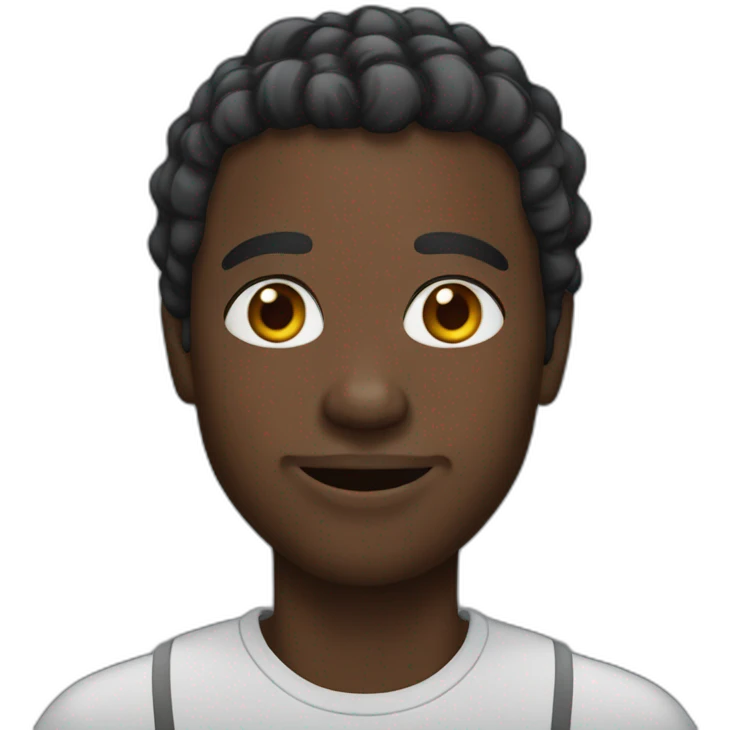 african male  emoji