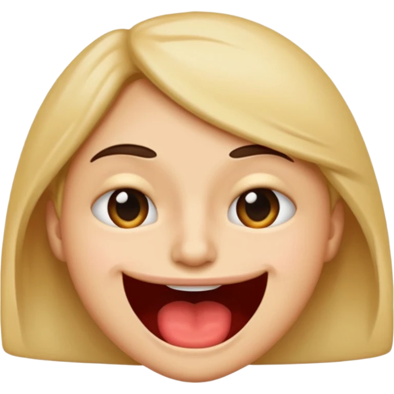 Emoji bitting lip and raising eyebrows  emoji
