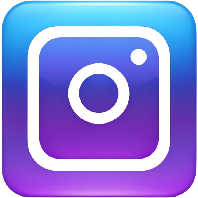 Instagram logo emoji