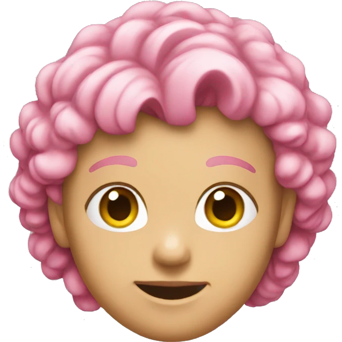 Pink emoji